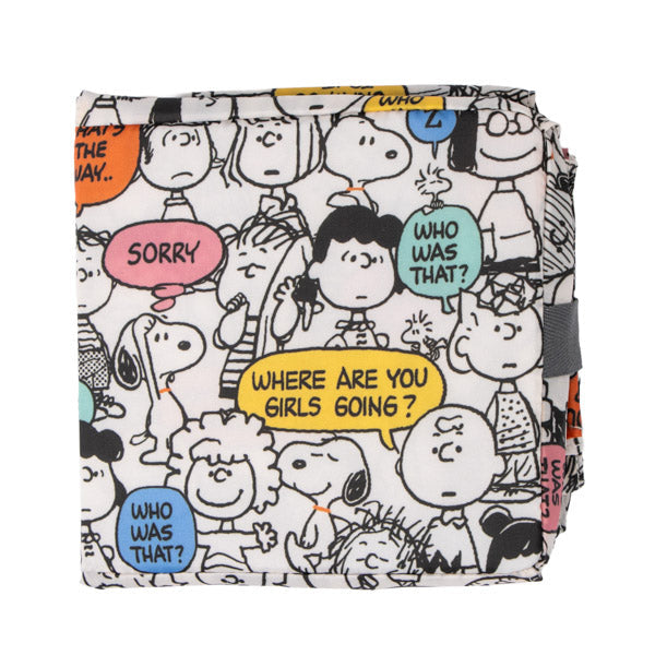 Bolso reutilizable Snoopy con base ancha