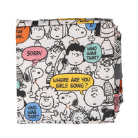 Bolso reutilizable Snoopy con base ancha