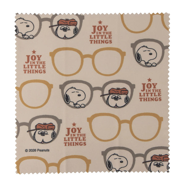 Estuche para lentes Snoopy con paño