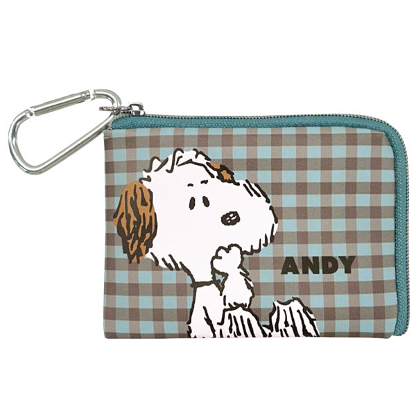 Estuche sorpresa con cierre en L de Snoopy