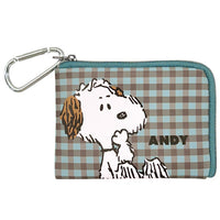 Estuche sorpresa con cierre en L de Snoopy