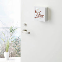 Organizador magnético de llaves Snoopy de 2 niveles, blanco