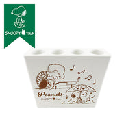 Soporte magnético para paraguas Snoopy de 4 espacios, blanco