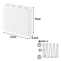 Soporte magnético para paraguas Snoopy de 4 espacios, blanco