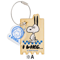 Adorno de madera de Snoopy (I LIKE…)