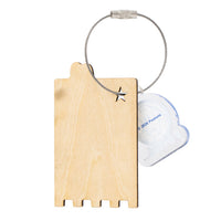 Adorno de madera de Snoopy (I LIKE…)