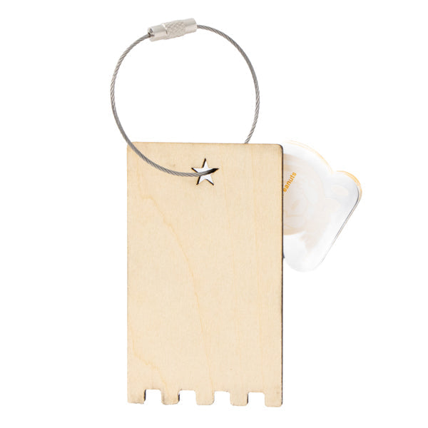 Adorno de madera de Snoopy (I LIKE…)