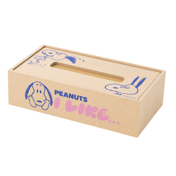 Portapañuelos de Snoopy I LIKE…