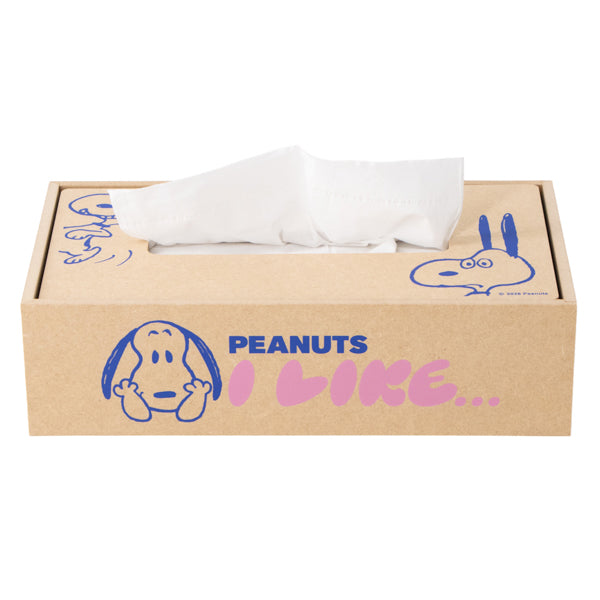 Portapañuelos de Snoopy I LIKE…