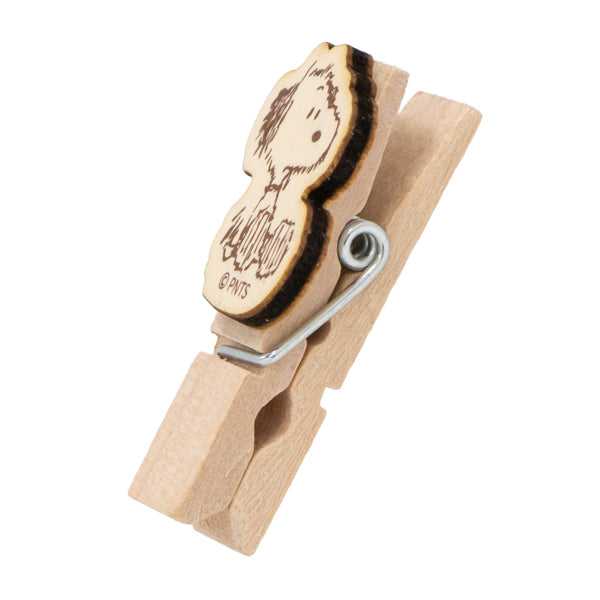 Set de 3 pinzas de madera de Andy (Peanuts)
