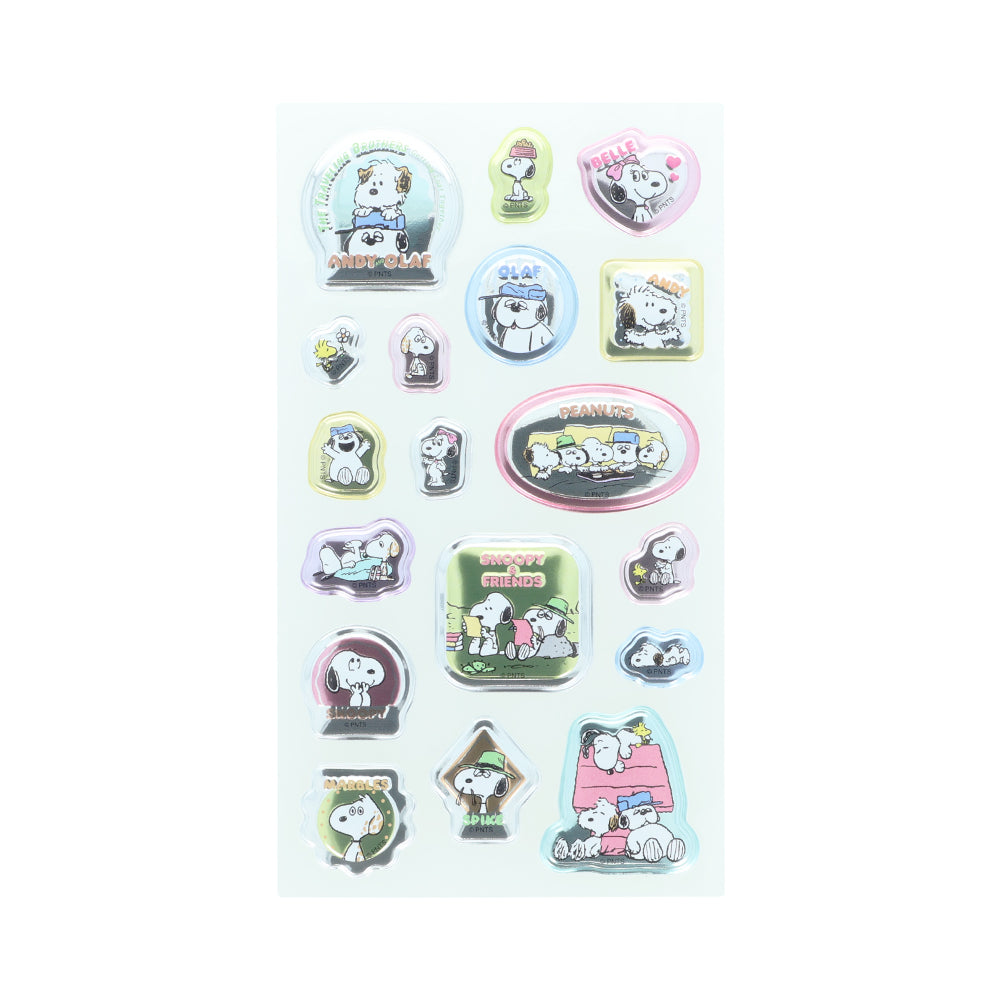 Stickers vintage de Snoopy