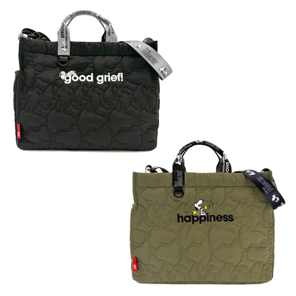 Bolso tote acolchado mediano Peanuts ROOTOTE