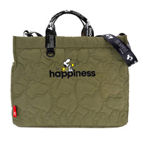 Bolso tote acolchado mediano Peanuts ROOTOTE
