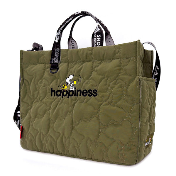 Bolso tote acolchado mediano Peanuts ROOTOTE