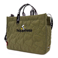Bolso tote acolchado mediano Peanuts ROOTOTE
