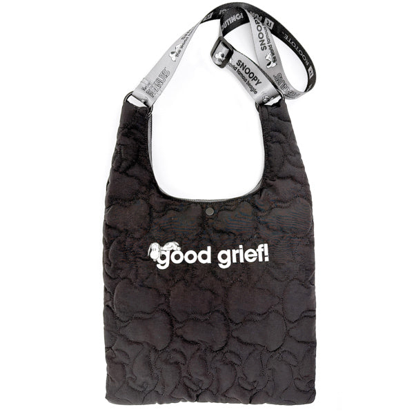 Bolso shopper acolchado Peanuts con Snoopy