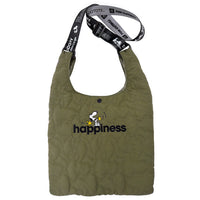 Bolso shopper acolchado Peanuts con Snoopy