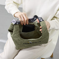 Bolso shopper acolchado Peanuts con Snoopy