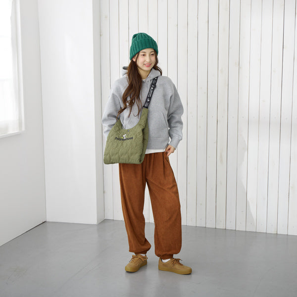 Bolso shopper acolchado Peanuts con Snoopy