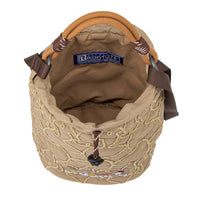 Bolso compacto acolchado de Snoopy