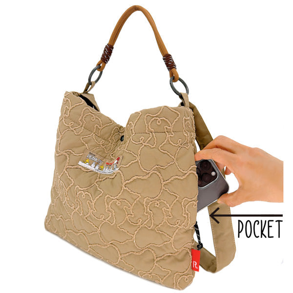 Bolso acolchado 2 en 1 Snoopy de Peanuts