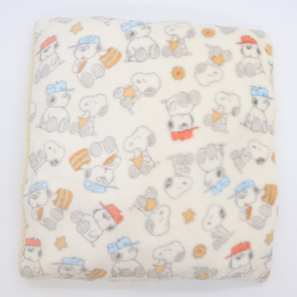 Cama tipo domo afelpada de Snoopy con diseño de galletas