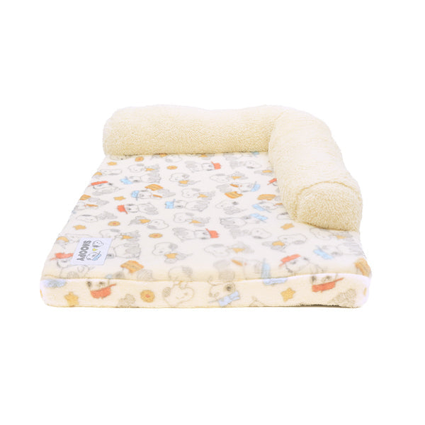 Colchoneta para mascotas Snoopy con almohada
