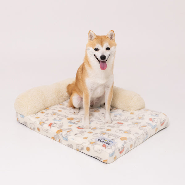 Colchoneta para mascotas Snoopy con almohada