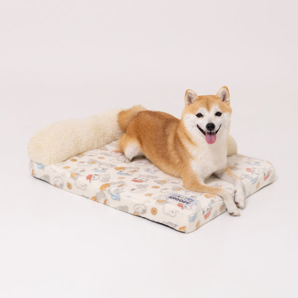 Colchoneta para mascotas Snoopy con almohada