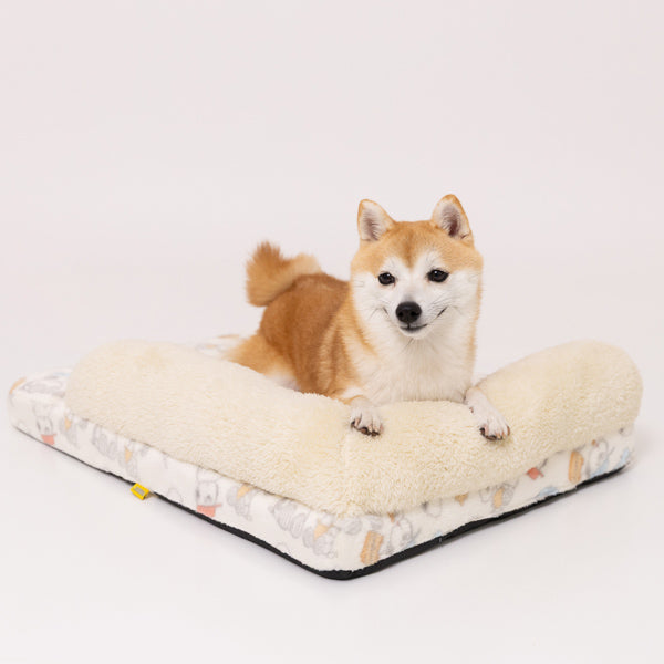 Colchoneta para mascotas Snoopy con almohada