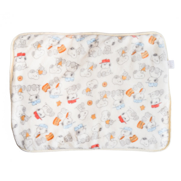Manta afelpada Snoopy con diseño de galletas (M)