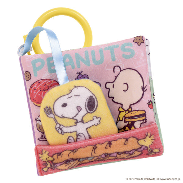 Libro de tela interactivo Snoopy para llevar