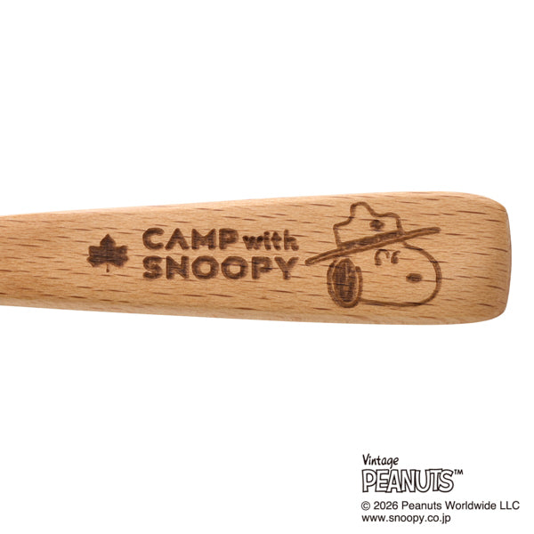 Tenedor de madera Snoopy