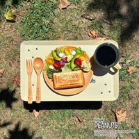 Tenedor de madera Snoopy