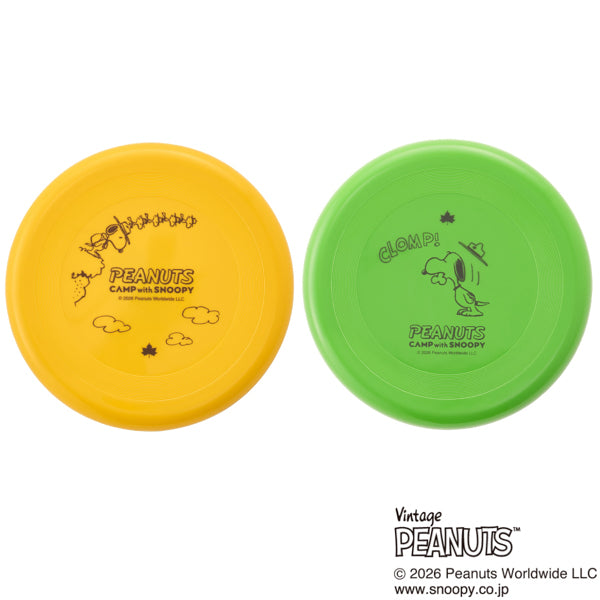 Disco volador verde de Snoopy