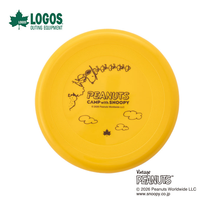 Disco volador amarillo de Snoopy