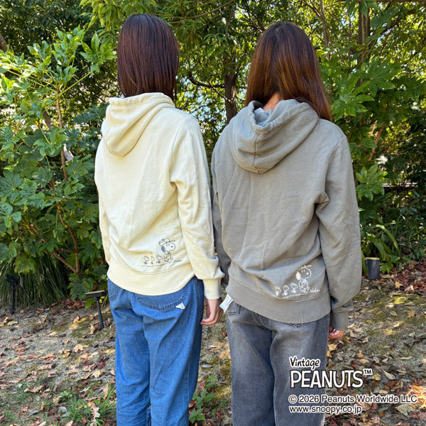 Polerón unisex Snoopy color blanco invierno