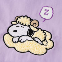 Bolsa cuadrada con cordón Snoopy