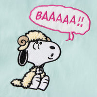 Bolsa cuadrada con cordón Snoopy