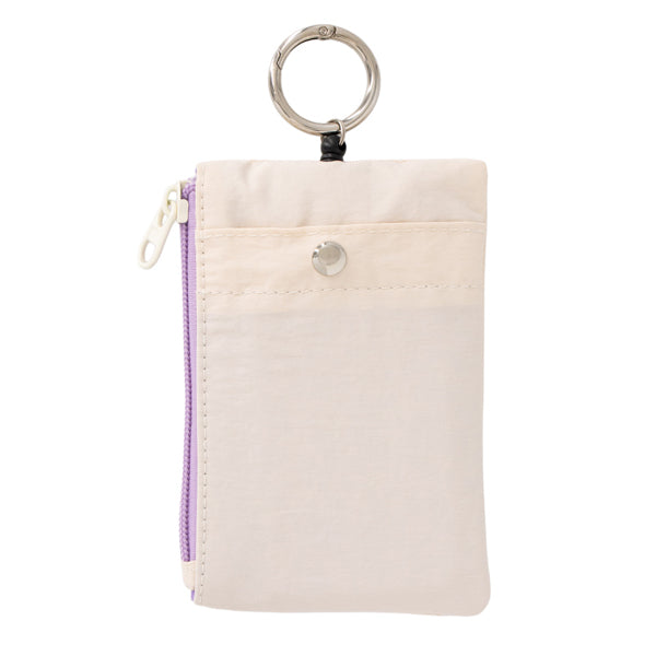 Porta tarjetas con cordón retráctil Snoopy