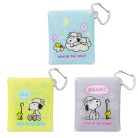Estuche transparente Snoopy SS con mosquetón