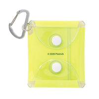 Estuche transparente Snoopy SS con mosquetón