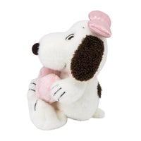 Peluche de Belle de Snoopy con corazón