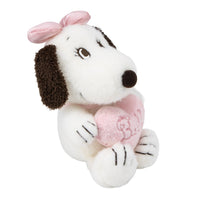 Peluche de Belle de Snoopy con corazón