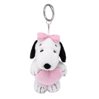 Mascot de Belle con corazón - Snoopy