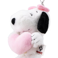 Mascot de Belle con corazón - Snoopy