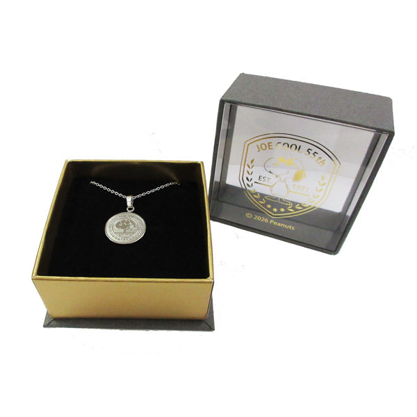 Colgante medalla de plata pura Joe Cool 55.º aniversario
