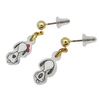 Aros colgantes de Snoopy y Belle