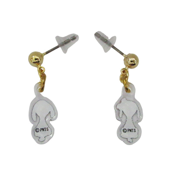Aros colgantes de Snoopy y Belle