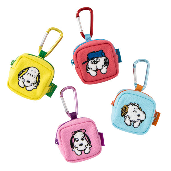 Mini estuche con mosquetón Snoopy I LIKE…